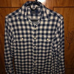 Polo flannel size small